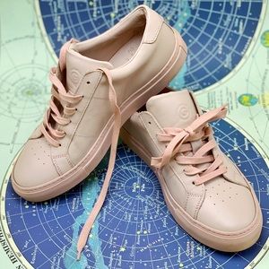 *Pink Italian Leather GREATS Sneakers - Size 9.5 - Like New*
